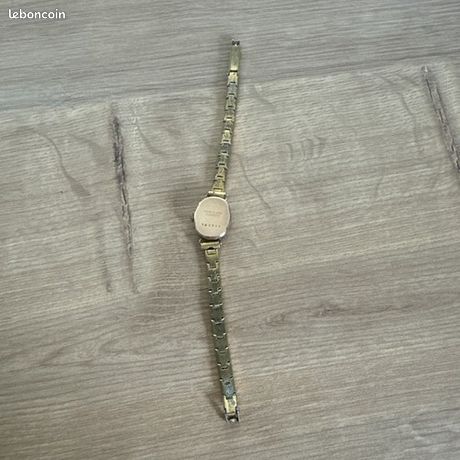 Montre Lip Femme Vintage - Plaqué Or 20 Microns - Occasion Élégante