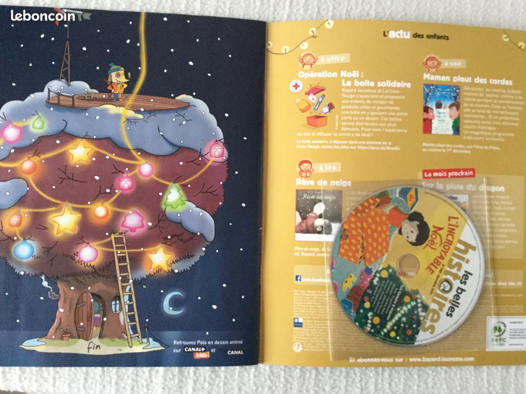 Livre Les Belles Histoires avec CD "L’incroyable Noël" (image 3)