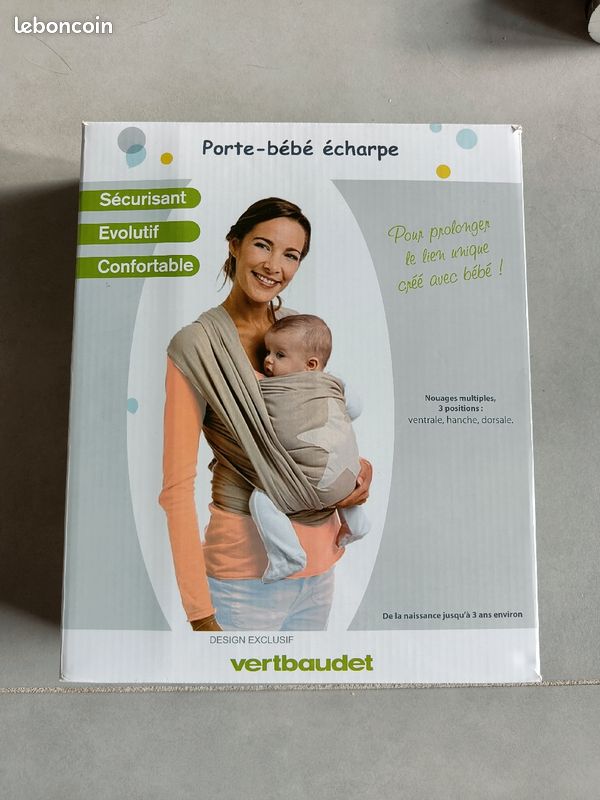 Echarpe de portage Porte-bébé écharpe Verbaudet (image 1)