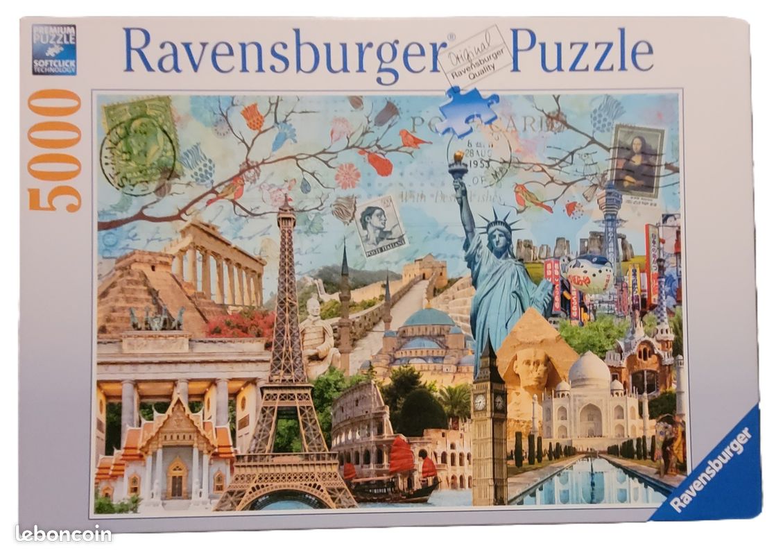 Nathan puzzle 1000 p - Tour Eiffel en automne, RAVENSBURGER PAPET
