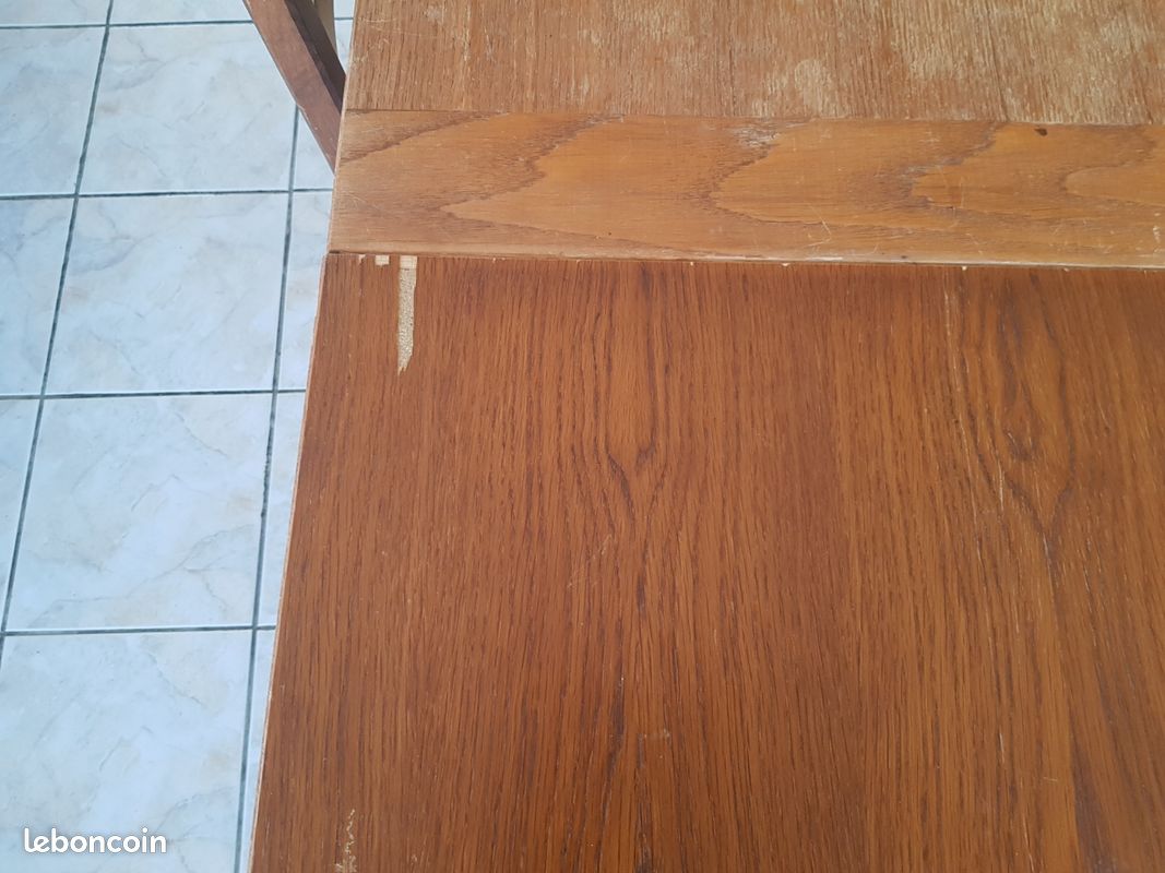 Table bois + 4 chaises (image 5)
