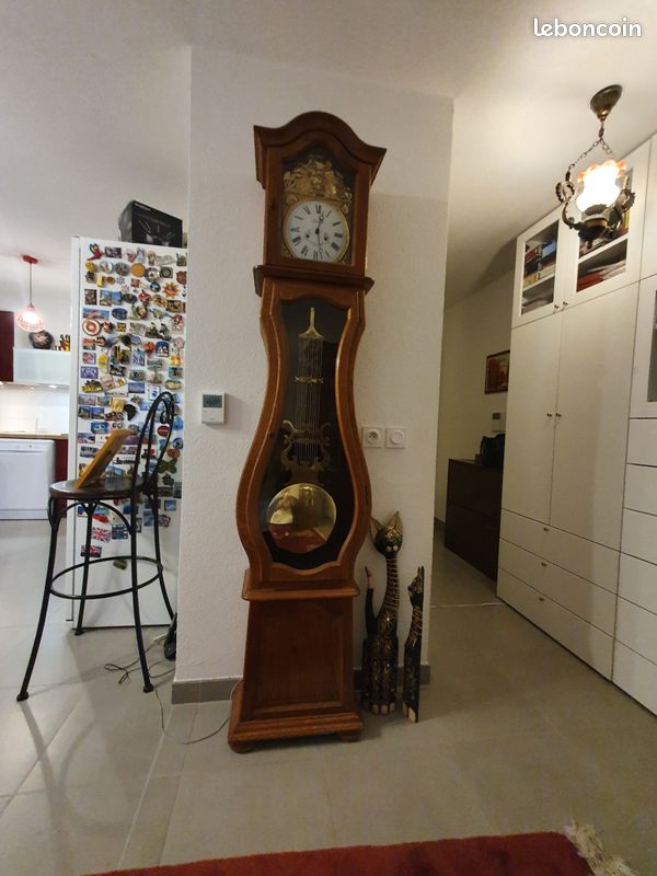 Horloge 200 cm, style ancien acajou (image 3)