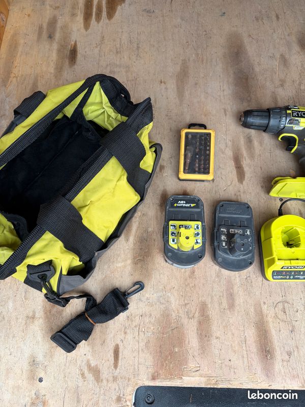Pack visseuse et meuleuse Ryobi (image 1)