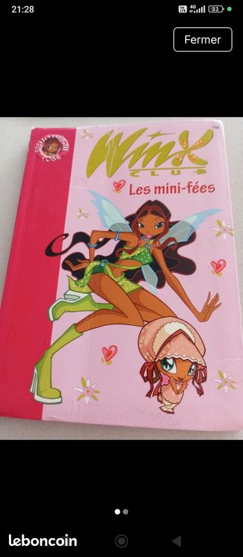 Mini Fée Winx Club - Mattel - Personnage Lockette (Neuf)