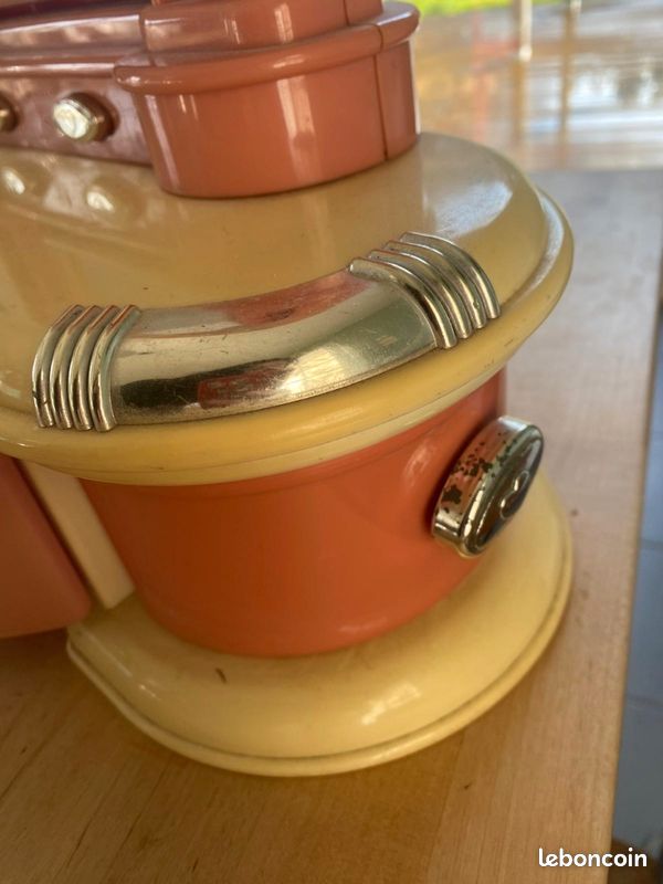 Coiffeuse De Poupée Vintage – Années 60, Faite Main, Très Bon état