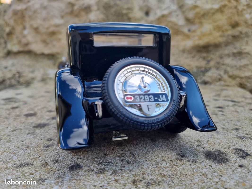 Bugatti Royale Noire Solido - échelle 1/21, Modèle Métal Occasion