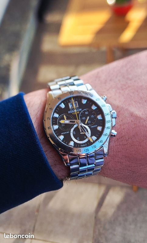 Montre Michel Herbelin Newport Trophy Chronographe - Full Set (image 4)