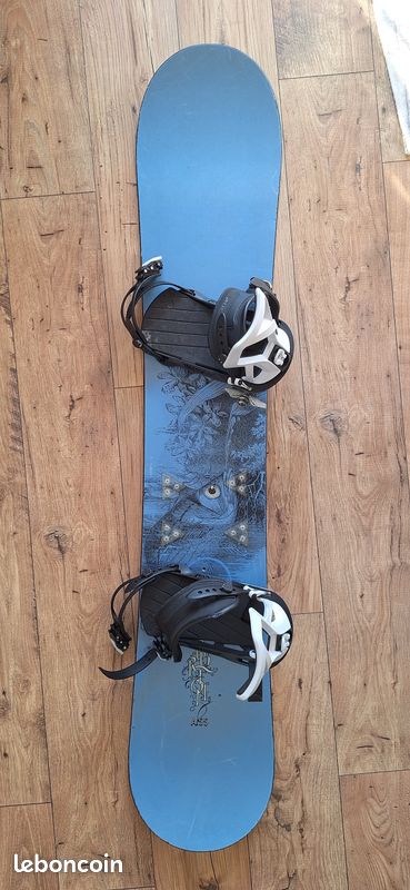a55 burton snowboard Snowboard Burton A55 + fixations
