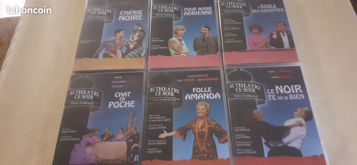 DVD au Théatre ce soir lot de 10 DVD (image 1)