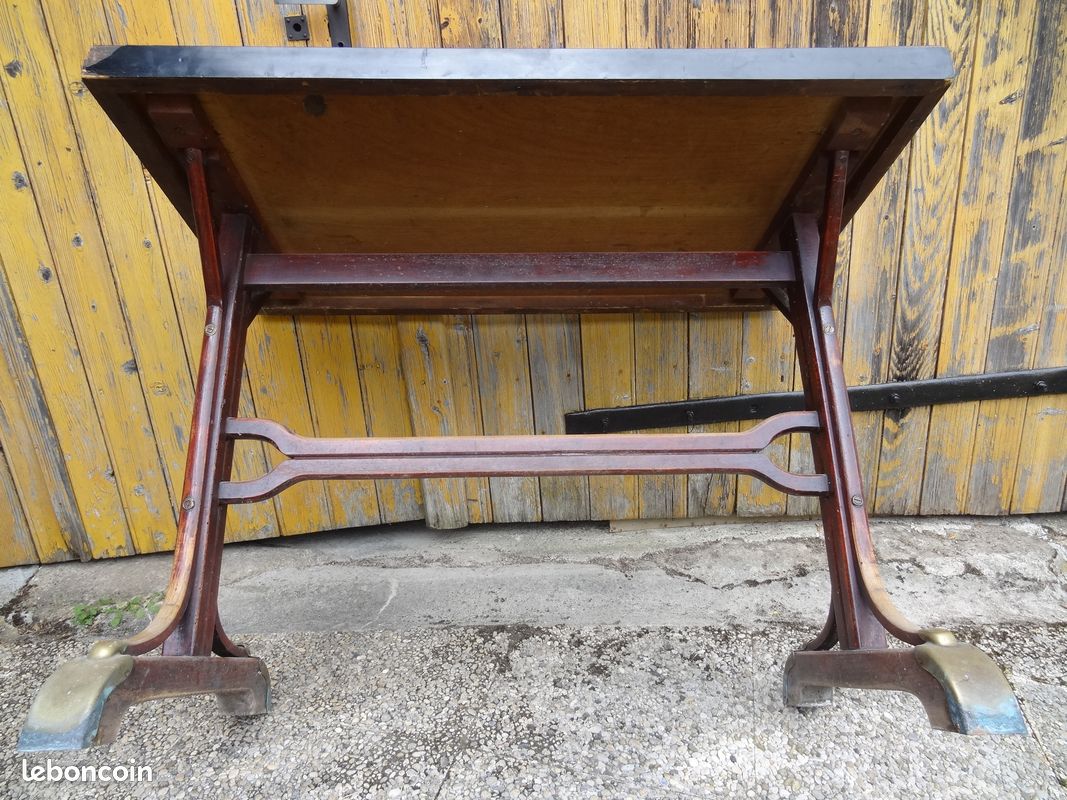 Table bistrot ancienne (image 5)