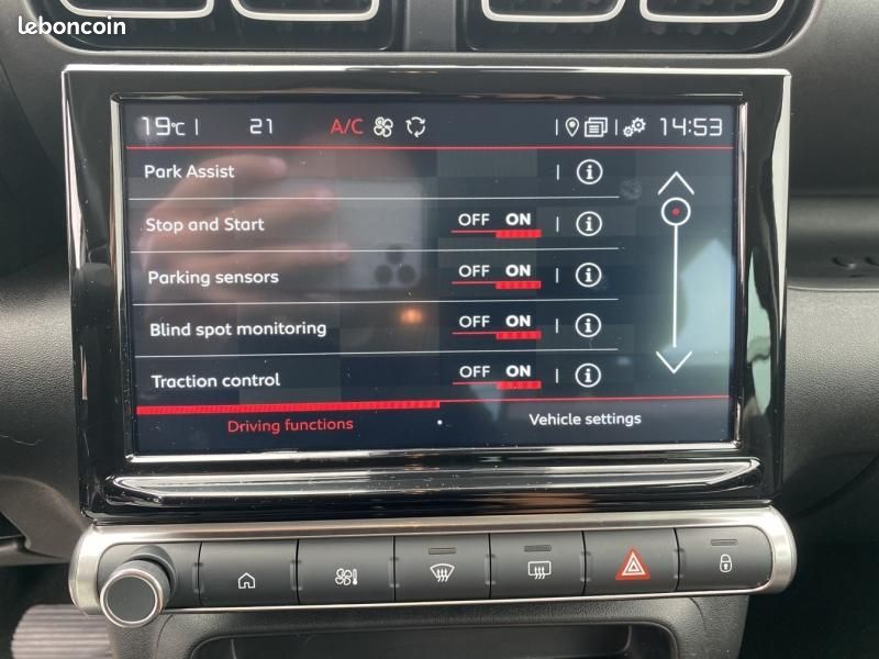 Citroen C3 Aircross PureTech 130ch S&S Shine Pack EAT6 (image 19)