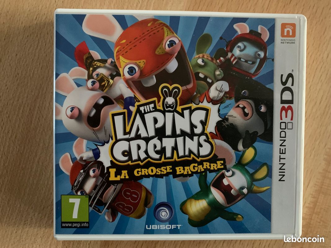 Nintendo 3DS the lapin cretins la grosse bagarre (image 1)