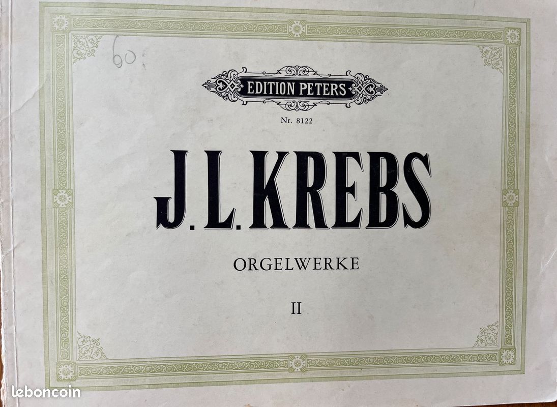 Ensemble de six partitions GIGOUT, REGER, KREBS, DEBUSSY, RAVEL (image 4)