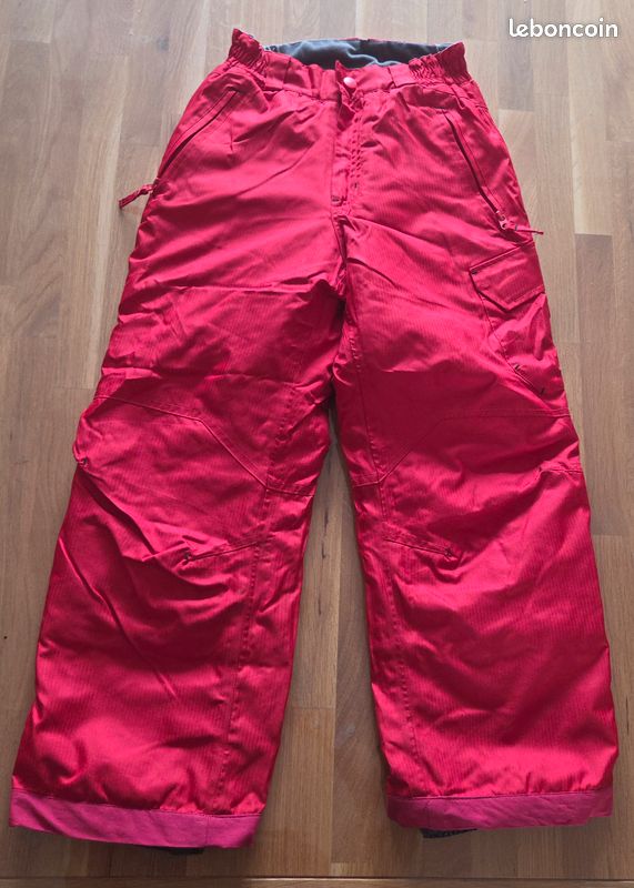 Pantalon de ski rouge – 8 ans (image 1)
