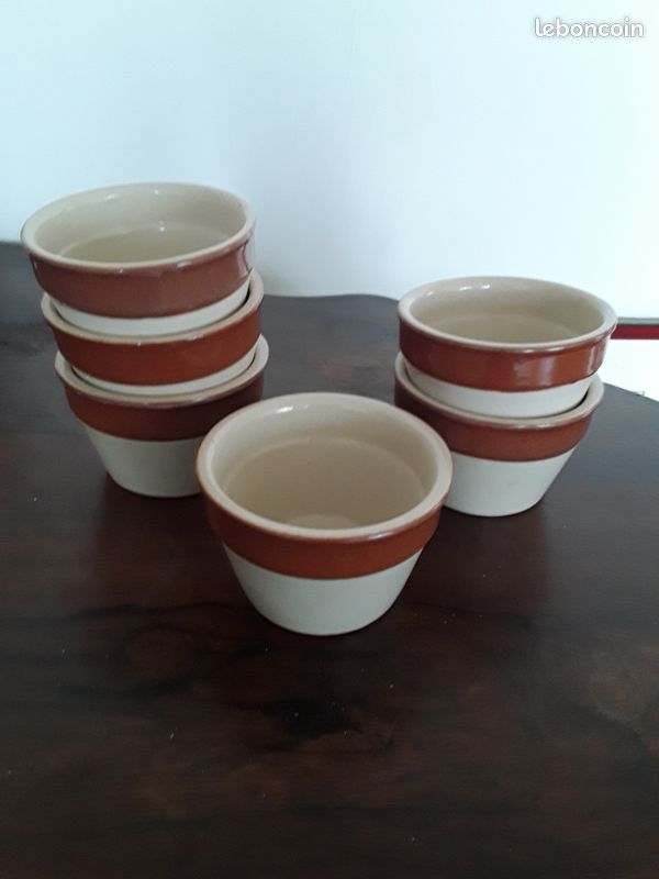 Lot de 6 ramequins gres (image 1)