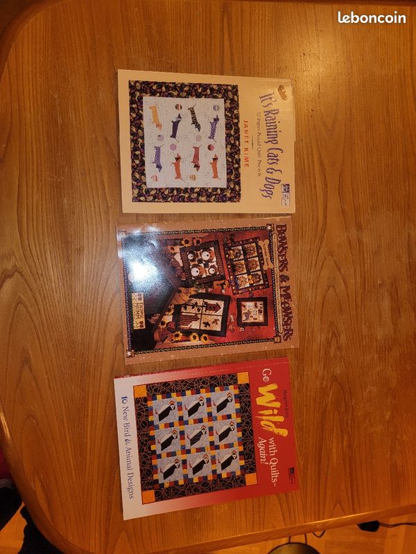 Lot livre et magazine patchwork, quilt et bouti (image 7)