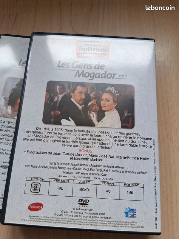 Lot dvd Les gens de Mogador volume 1 et 2 (image 8)