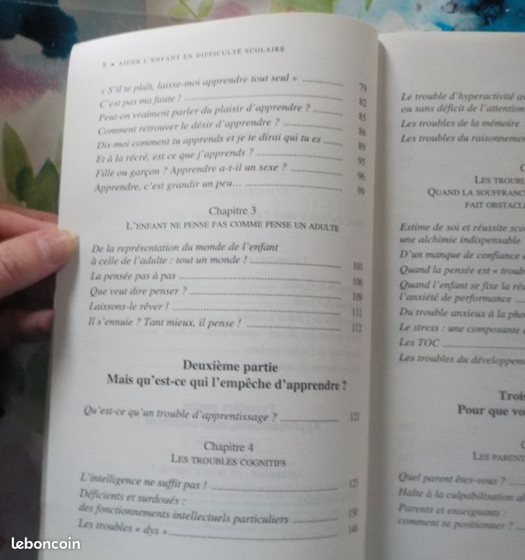 AIDER L'ENFANT EN DIFFICULTE SCOLAIRE par Jeanne SIAUD-FACCHIN Ed. Odile Jacob (image 7)