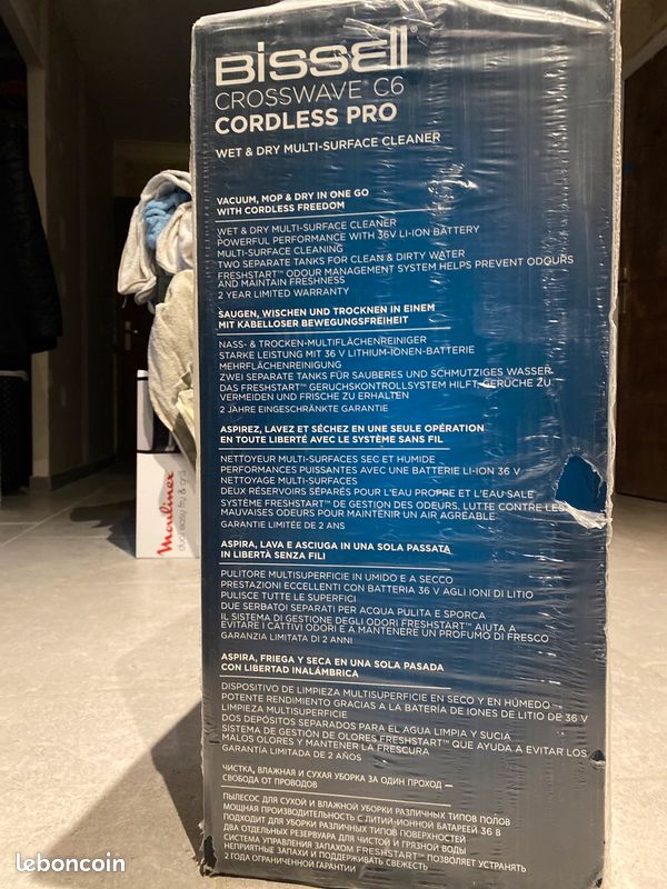 BISSELL CROSSWAVE C6 PRO neuf (image 5)