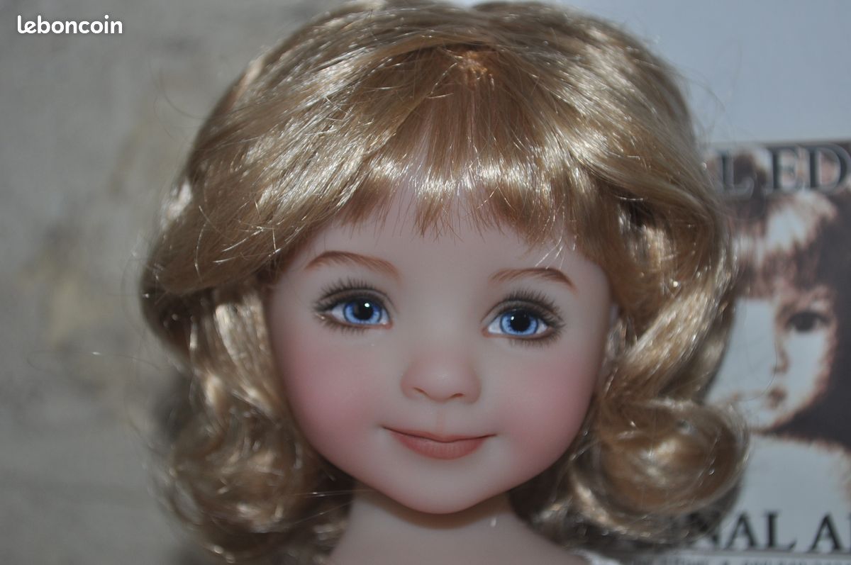 Poupée Boneka Unique – Peinte Par Geri Uribe (Dianna Effner) – Vendue
