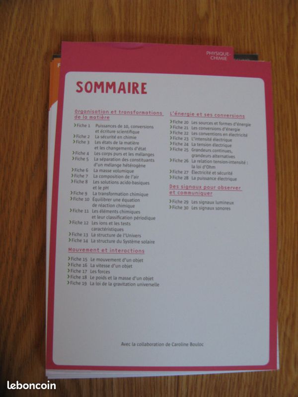 Ma boîte à… fiches de révision du brevet des collèges DNB (mb95) (image 9)