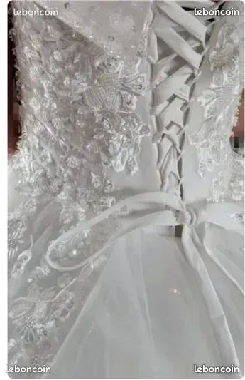 Jolie robe de marièe neuve (image 10)
