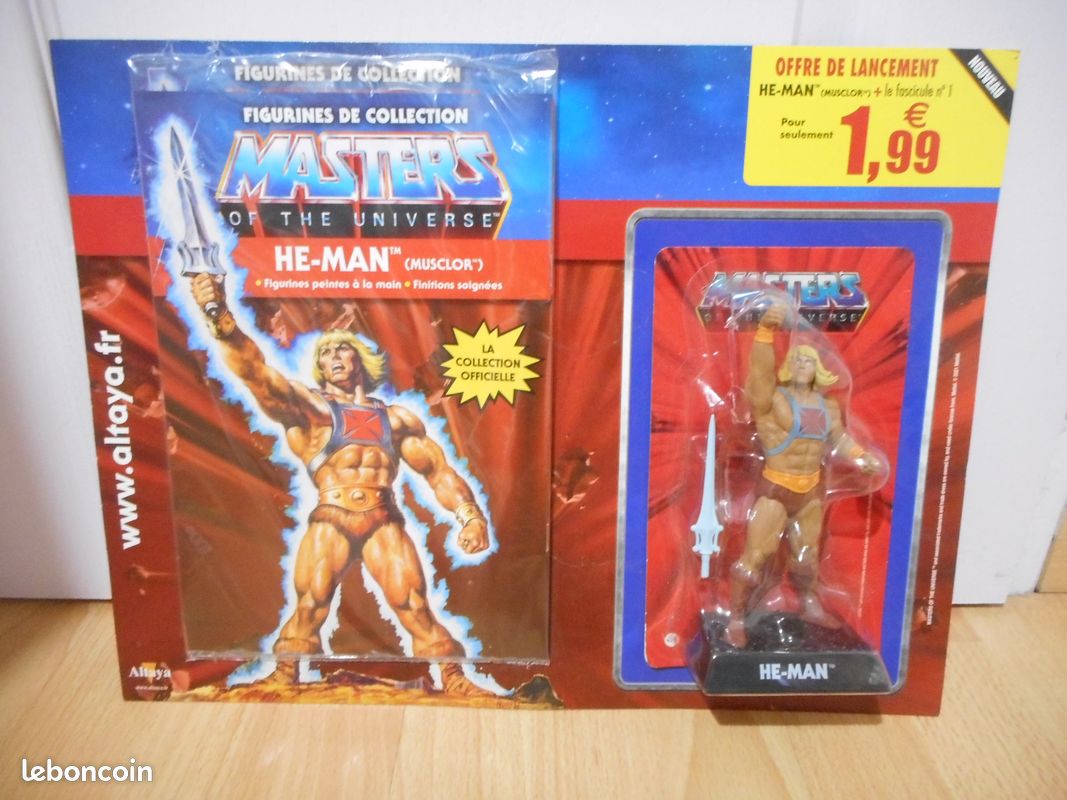 FIGURINE DE COLLECTION Maître de l'univers Altaya HE MAN N°1