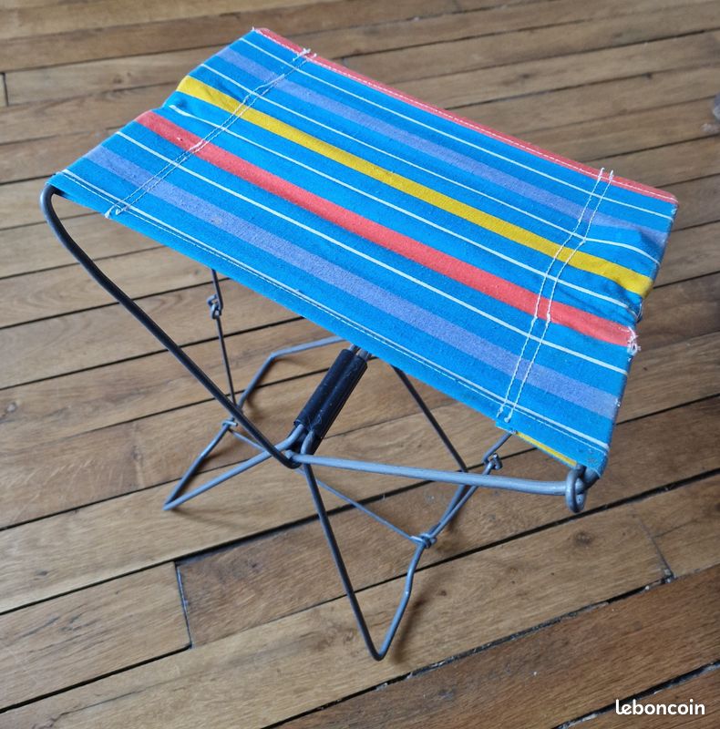 Pêche,Chaise pliante Portable, tabouret de pêche en plein air, sac de