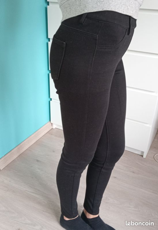 Pantalon tregging noire femme XS Vêtements