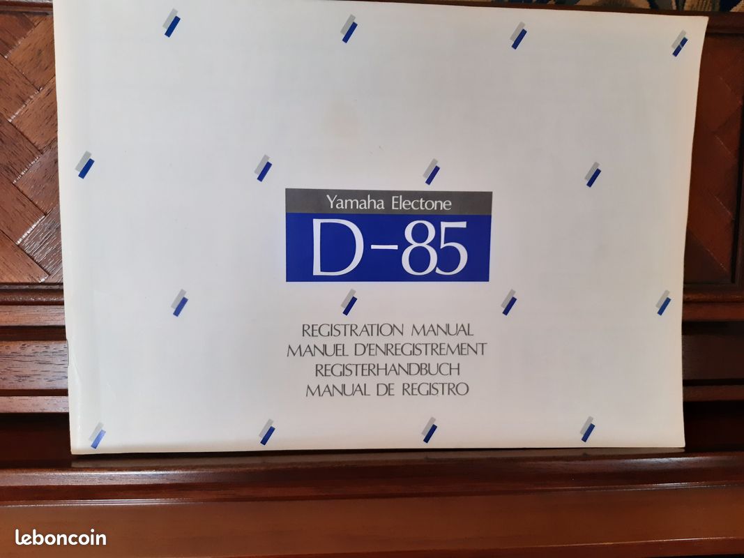 Orgue yamaha electone D85 (image 8)