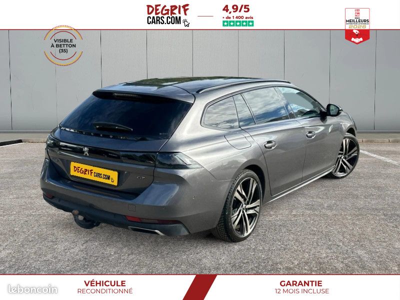 Peugeot 508 SW 1.5 BlueHDi 130 EAT8 GT + CUIR CHAUFFANT ET MASSANT + JANTES 19 + ATTELAGE + FOCAL... (image 5)
