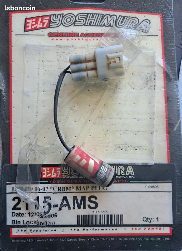 Yoshimura cherry bomb Équipement moto