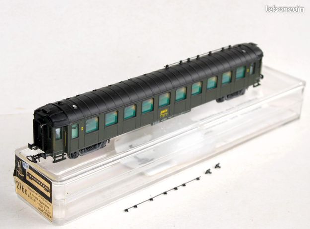 ZA1346 France Trains Voiture Ho 277 Voyageurs 2eme classe SNCF UIC