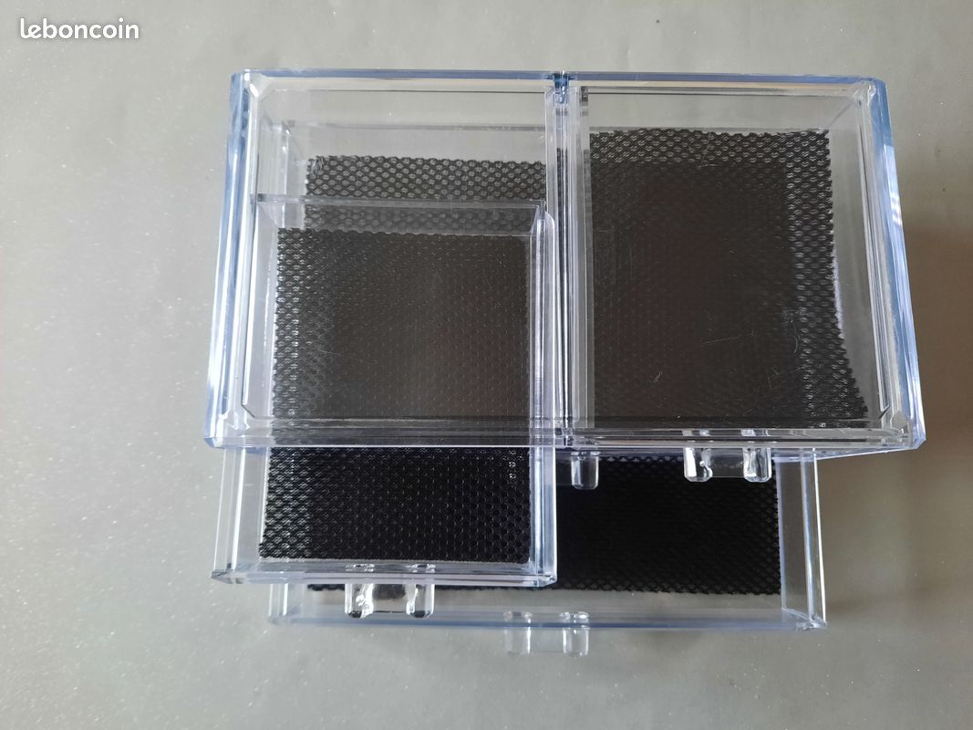 Boite à bijoux en plastique transparent (image 3)