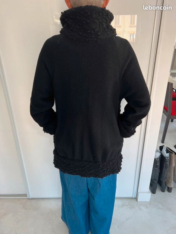Manteau noir Chacok (image 3)