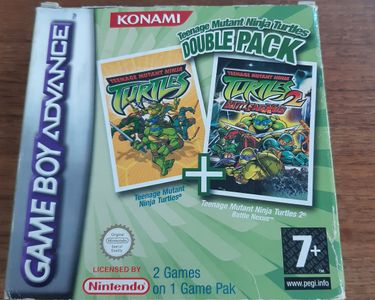 Game boy advance Teenage Mutant Ninja Turtles double pack complet - Jeux vidéo