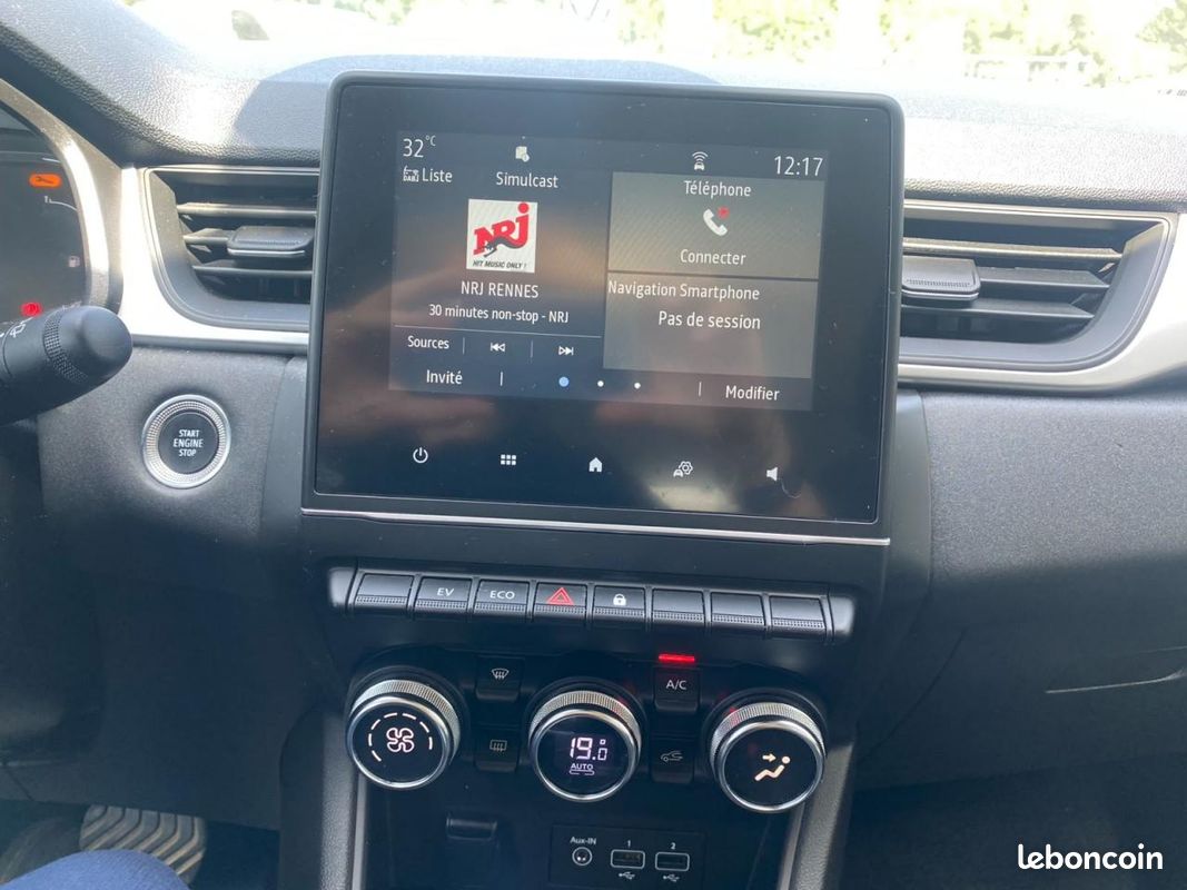 RENAULT CAPTUR 1.6 E-Tech Hybride - 145 - BVA multi-modes 2021 II Zen PHASE 1 (image 12)