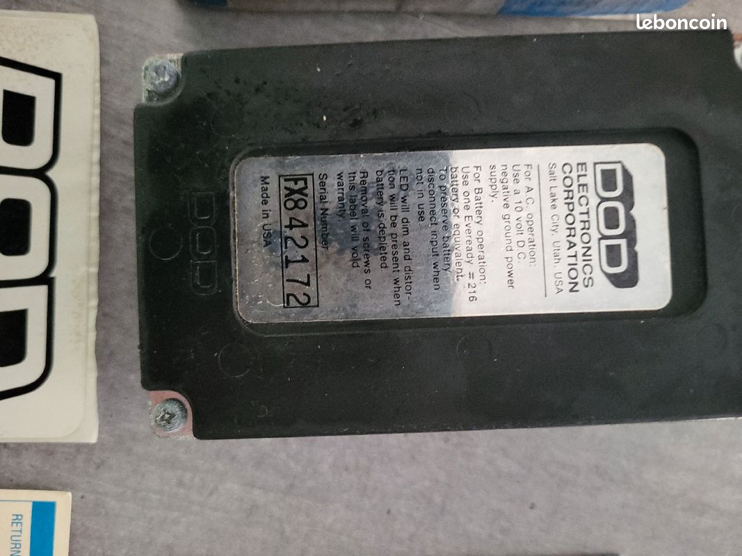 Pédale fx65 stereo chorus (image 2)
