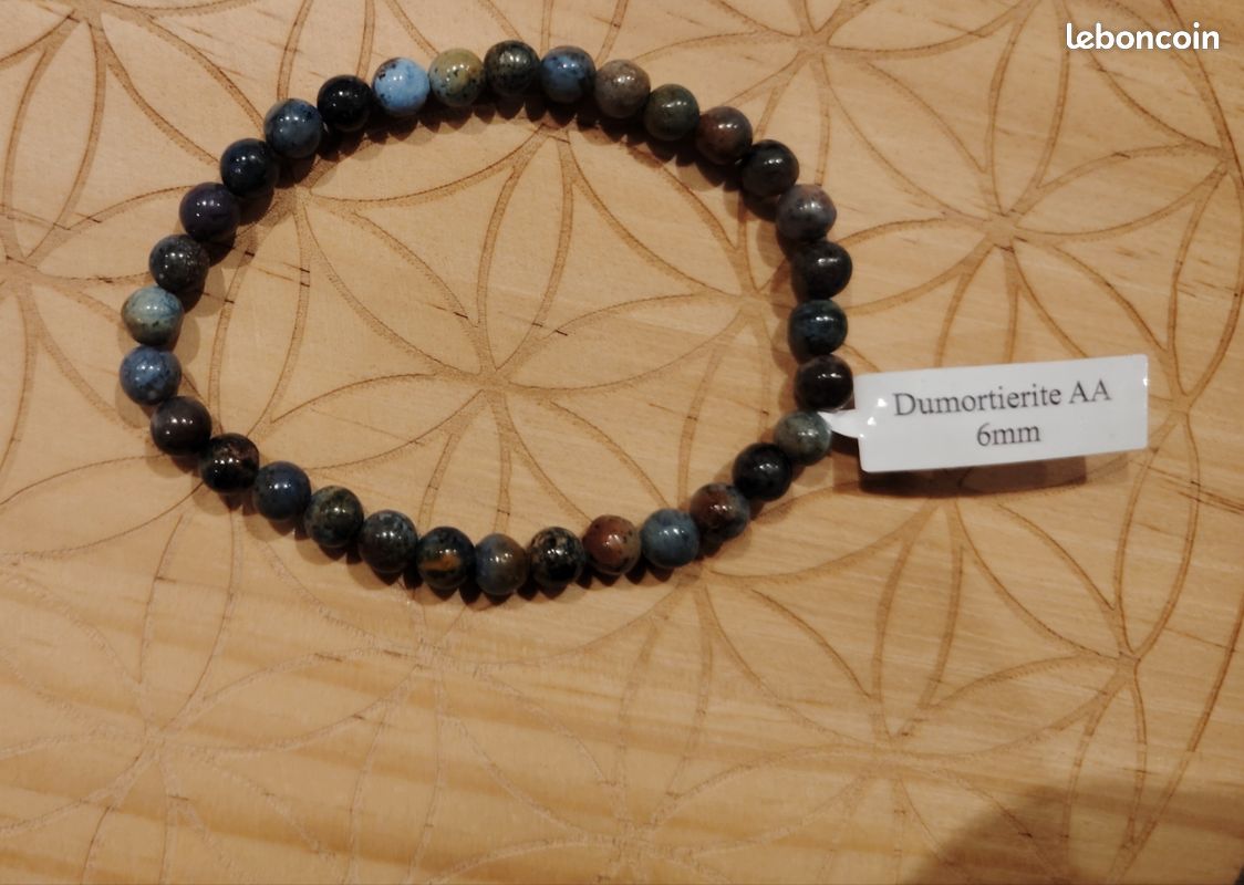 Bracelet dumortierite (image 1)