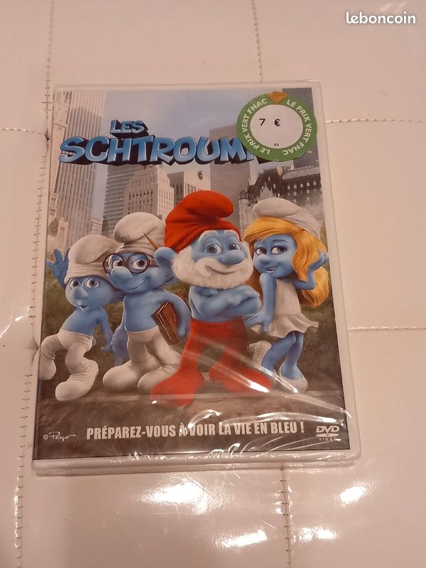 Dvd les schtroumpfs neuf (image 1)
