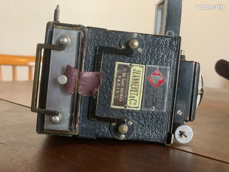 Appareil Photo Stéréoscopique MONOBLOC JEANNERET N°3381 – Avec Accessoires