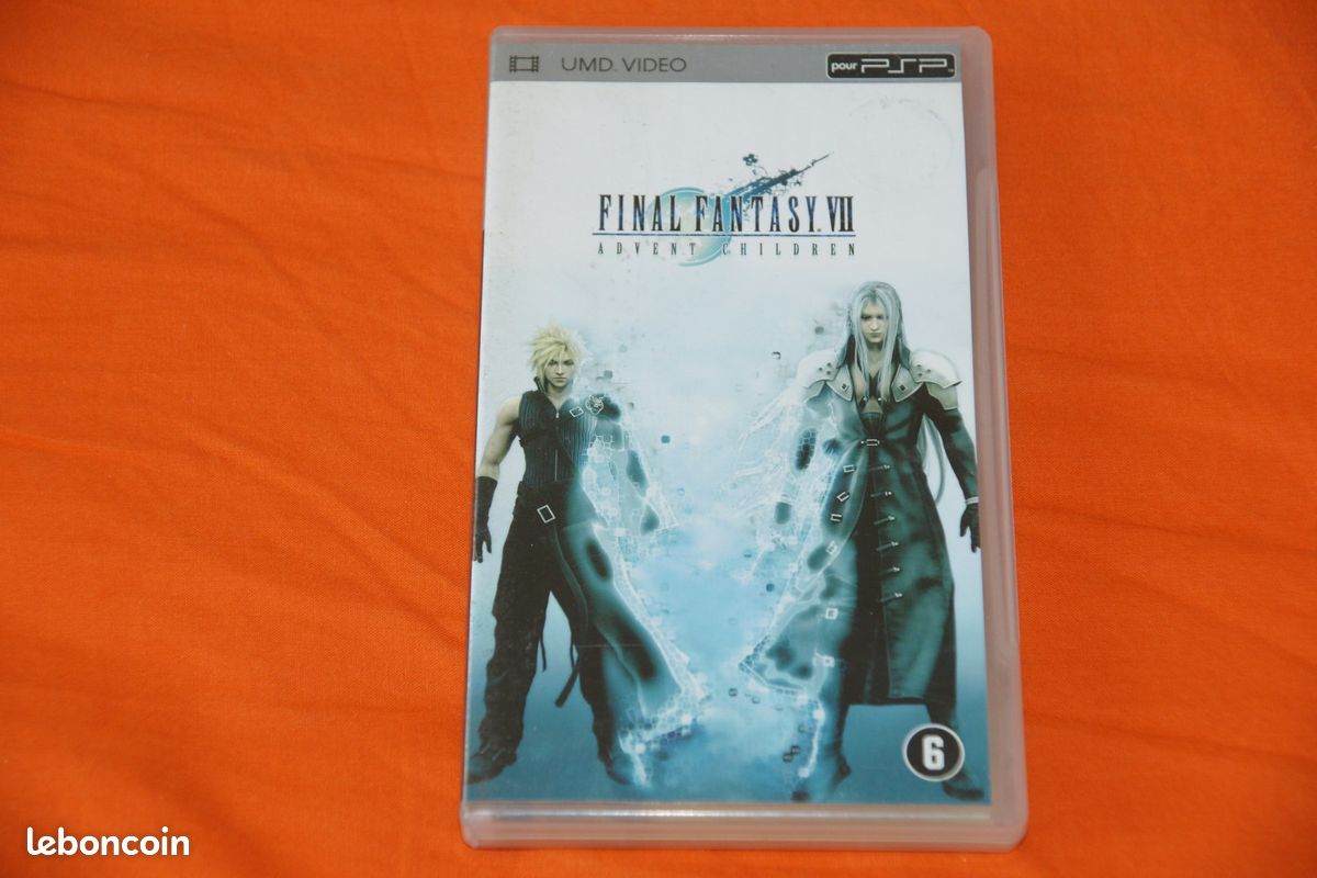 FINAL FANTASY VII advent children FILM UMD psp (image 1)