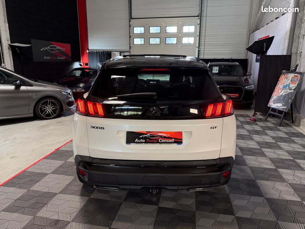 Peugeot 3008 BlueHDi 130ch GT PACK EAT8- BLACK -CAR PLAY- SONO FOCAL-TOIT OUVRANT- (image 15)