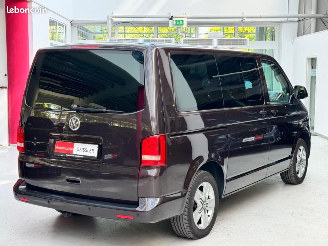 Volkswagen T5 Multivan 2.0 TDI 179 CH BVM - VOLANT EN CUIR 7 Places Bluetooth Régulateur (image 5)