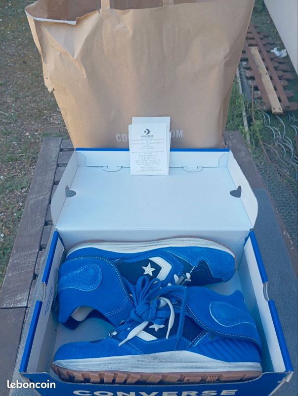Paire converse homme collector 43 neuf authentique (image 1)