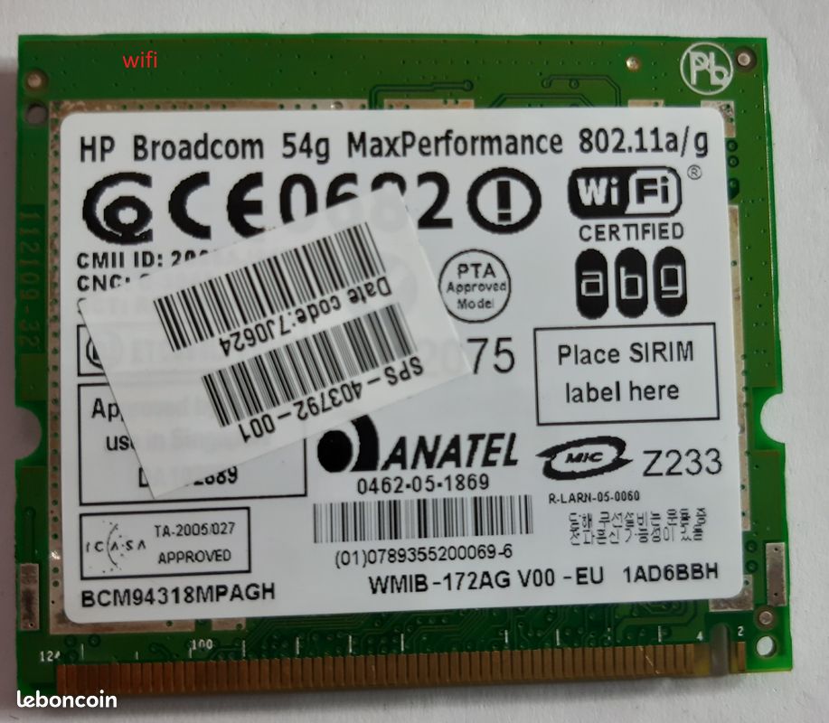 Pieces HP DV8000 (image 5)