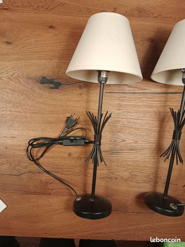 2 lampes de chevet (image 2)
