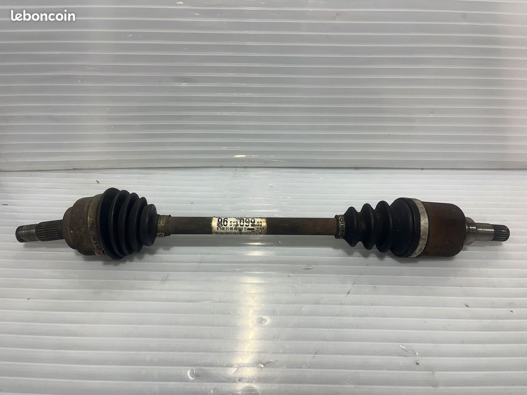 Cardan AVG Peugeot 207 REF 9651309980 - Équipement auto