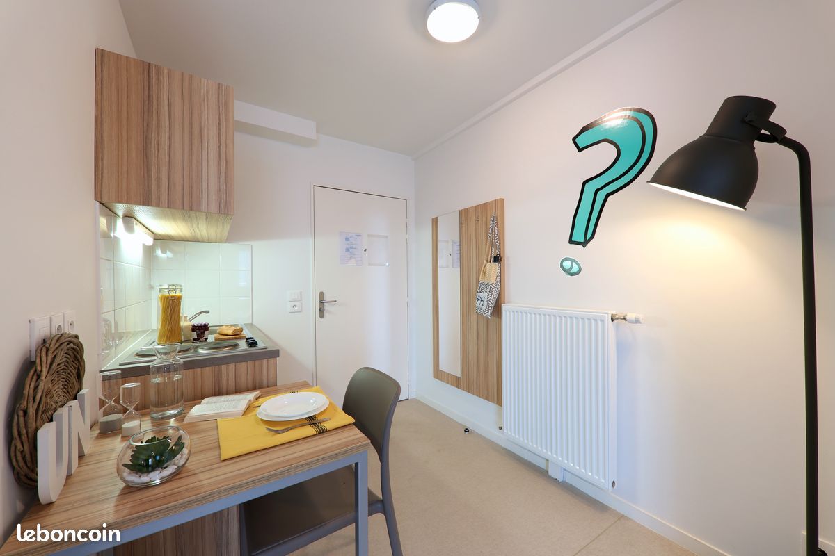 Appartement 1 pièce(s) 19 m²à louer Bordeaux