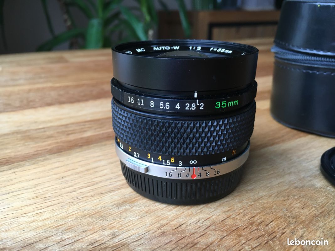 Olympus ZUIKO W 35mm f 2 - Photo, audio & vidéo